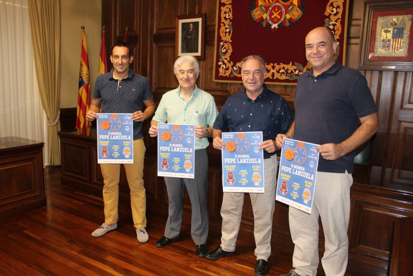 Casademont Zaragoza y Valencia Basket, protagonistas del III Memorial Pepe Lanzuela