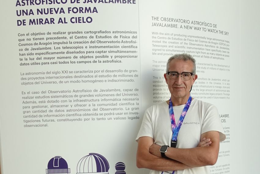 Rolando  Laferte, monitor astronómico de Galáctica: “Una parte importantísima de Galáctica es educar y dar una información científica correcta”