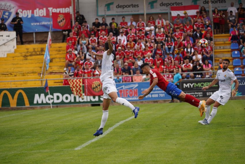 El Gimnástic acaba con la imbatibilidad del CD Teruel en Pinilla (0-1)