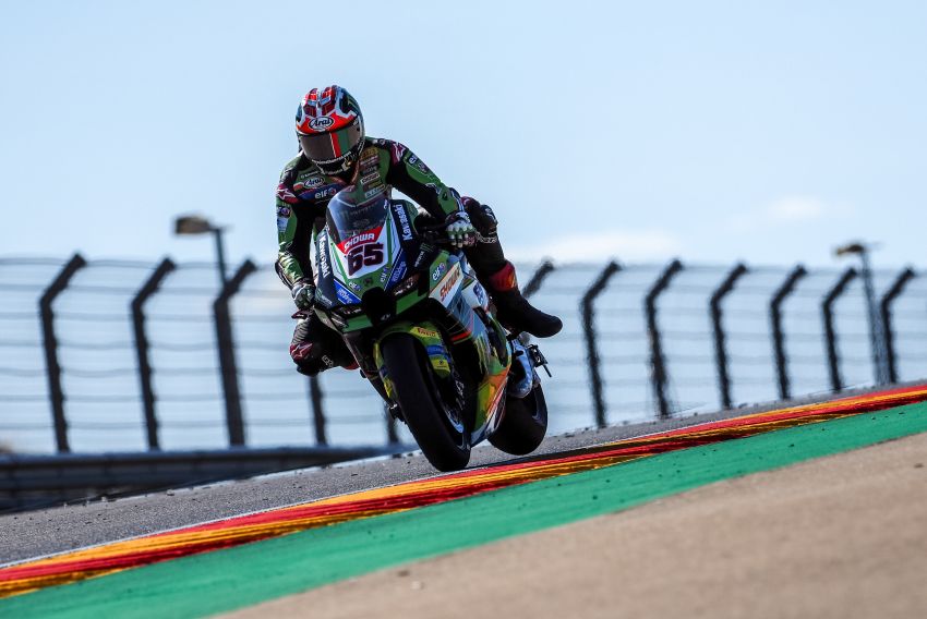 Rea inicia con fuerza el fin de semana en Motorland de las Superbikes