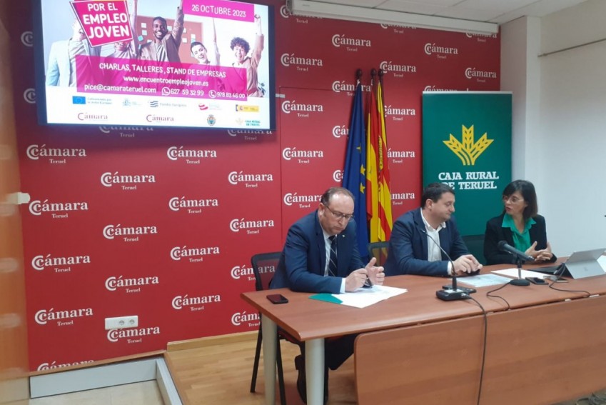 La Feria de Empleo PICE  de Alcañiz muestra que se requieren más de 30 perfiles profesionales para cubrir puestos de trabajo en el Bajo Aragón Histórico