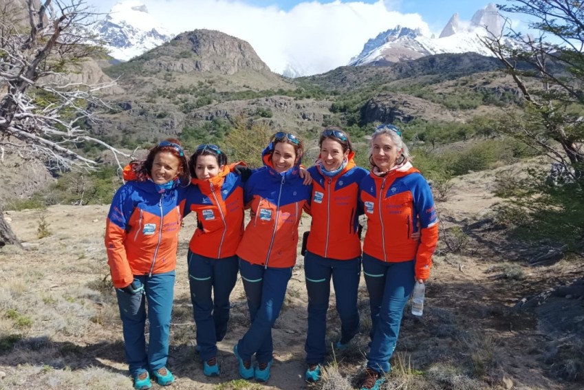 Laura Villa afronta con muchas ganas el inicio de su expedición en la Patagonia