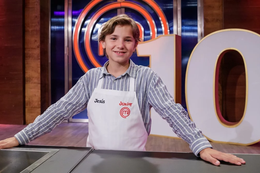 El calamochino Jesús queda en segundo lugar en el MasterChef Junior 10