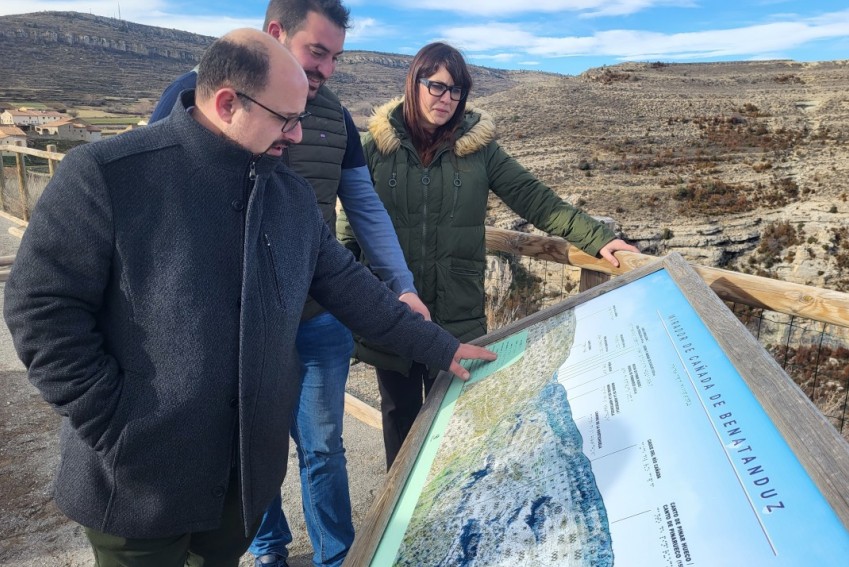 El mirador de La Cañada de Benatanduz, ejemplo de 