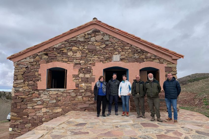 Gestión Forestal invierte 60.000 euros en el acondicionamiento del refugio de Castelfrío