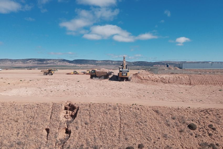 Aragón Plataforma Logística inicia las obras de electrificación de la parcela de Aratea en Platea