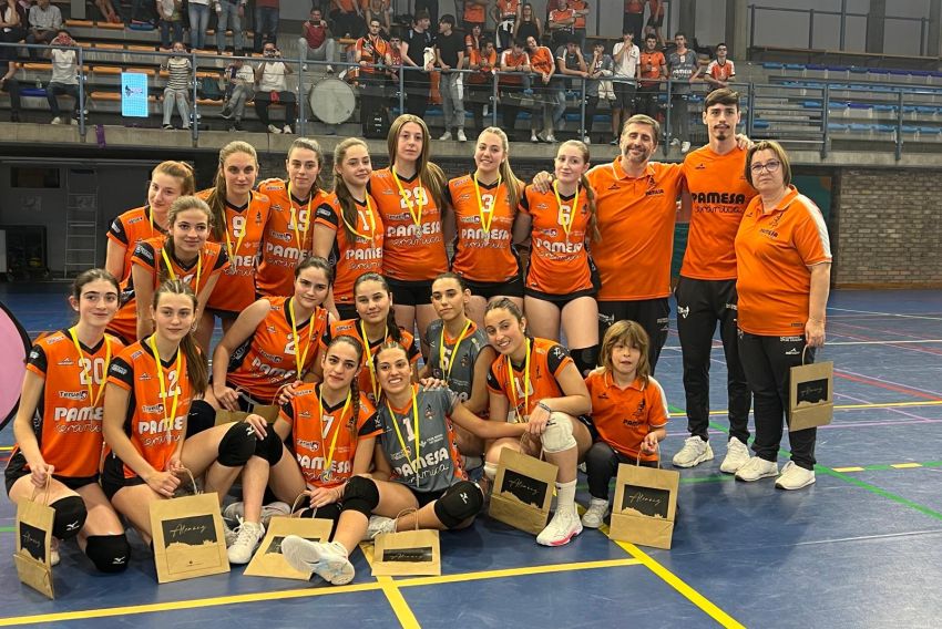 Campeones y subcampeonas: gran fin de semana de Pamesa Teruel juenil