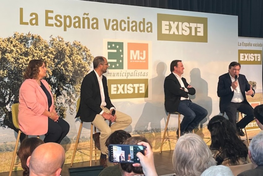 Existe, la coalición de partidos de la España vaciada, municipalistas y Por un Mundo Más Justo, presenta su candidatura a las Elecciones Europeas