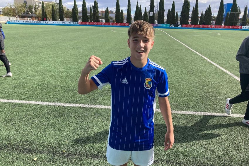 Alonso Ibáñez, talento del Alcañiz CF para el Campeonato de España sub-14