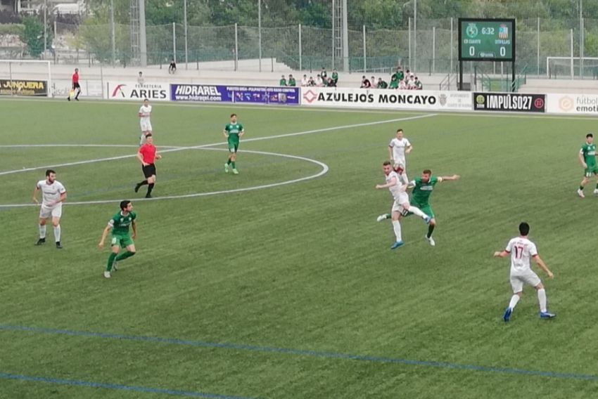 El Utrillas afea su buen fin de campaña tras caer goleado en Cuarte (4-0)