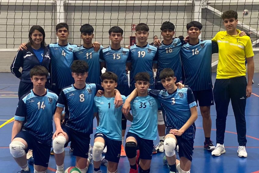 El CD Las Viñas concluye su  paso por el nacional cadete de voley