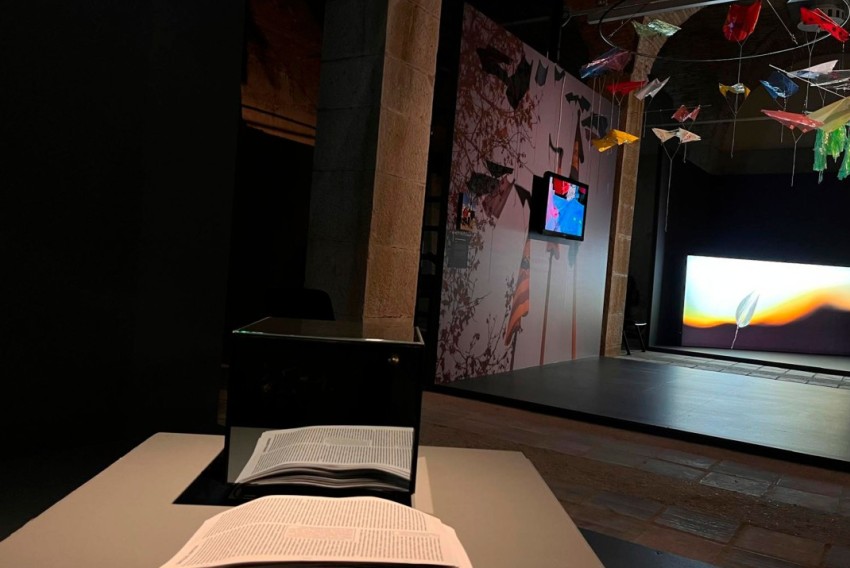 La muestra 'Un Gran Atasco' reúne en Zaragoza obras de 15 alumnos de Bellas Artes de Teruel