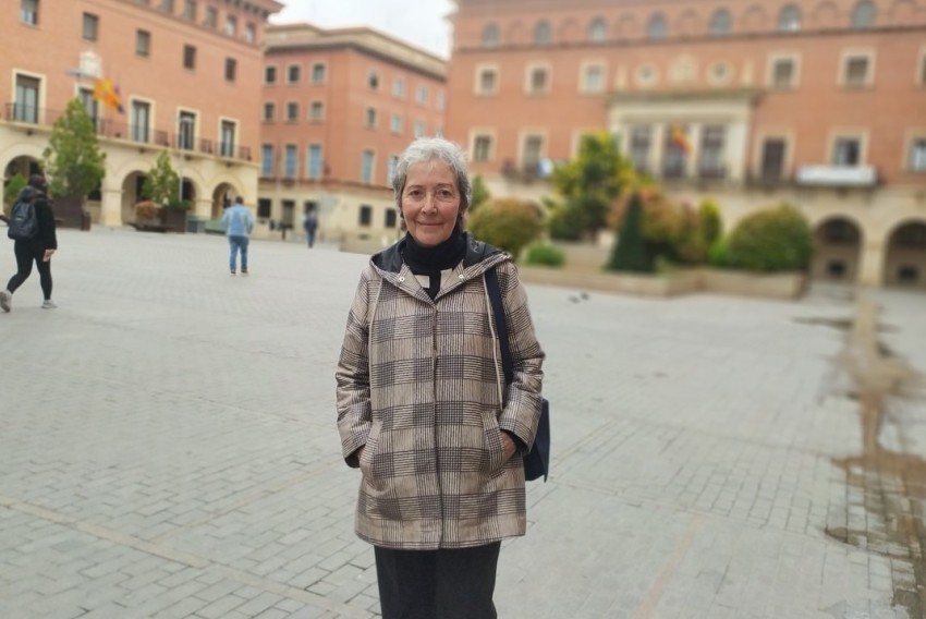 María José Moreno, actriz y presidenta de la Academia del Cine Aragonés: “El cine es una industria y como tal tiene  que depender de la Consejería de Industria”