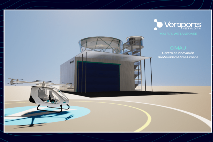 Vertiports busca financiación para impulsar la movilidad aérea urbana desde Teruel