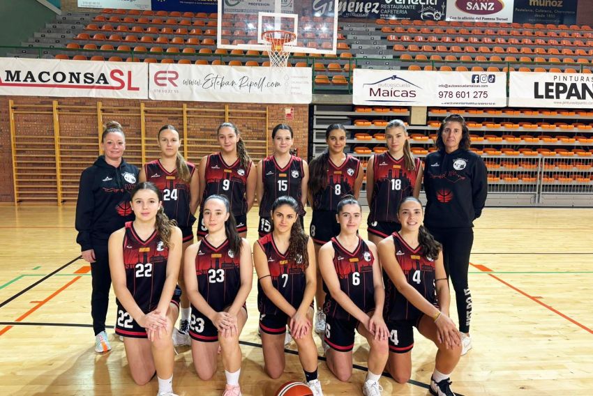 El Pepe-Lanzuela acoge la ‘Final Four’ del Campeonato de Aragón cadete femenino de baloncesto