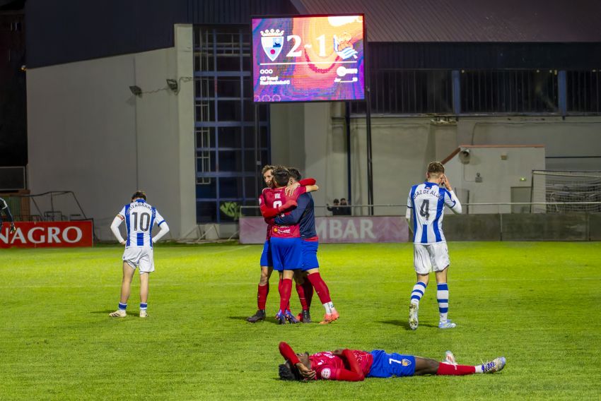 El CD Teruel se sobrepone al cierzo y a un gol en contra para sumar su décima victoria de 2025 (2-1)