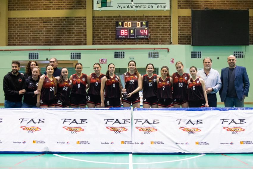 Las cadetes de Caja Rural de Teruel, plata este fin de semana