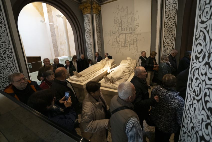 Casi 6.100 visitantes pasan por el Conjunto Amantes en nueve días