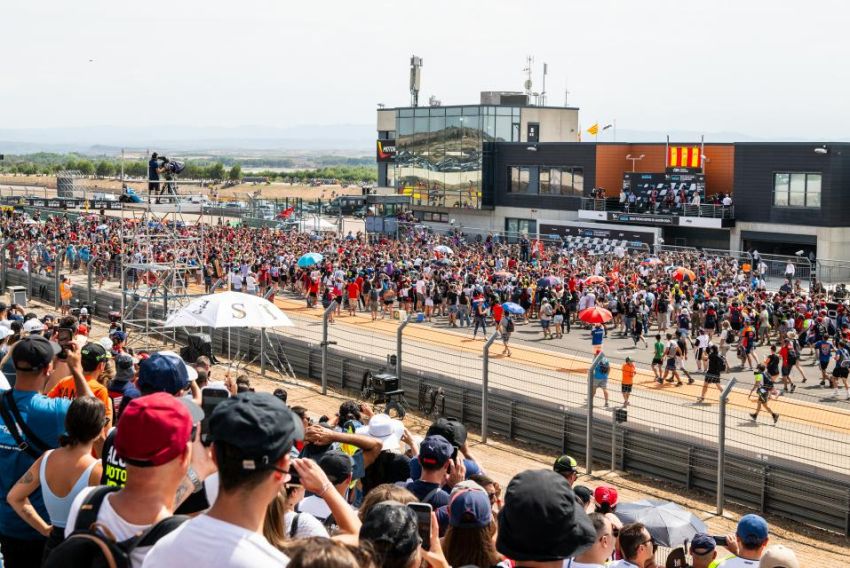 Las zonas para acampada en Motorland rozan el 70% vendido para el GP de Aragón de MotoGP
