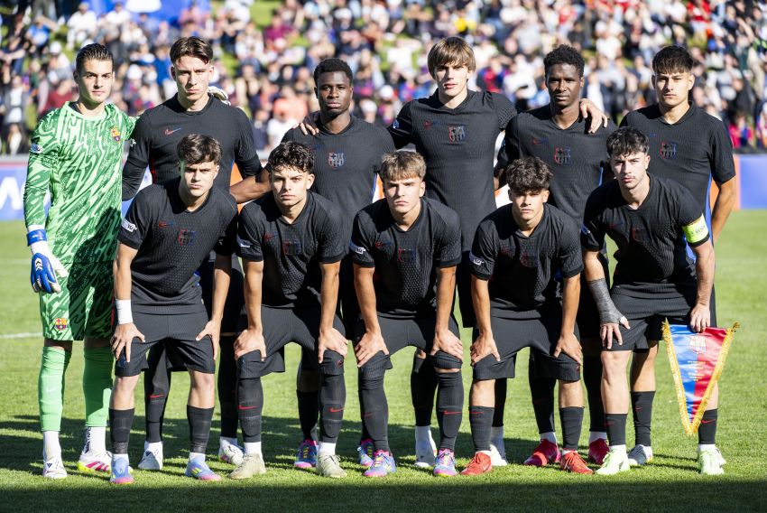 Juan Hernández busca con su Barça juvenil su primer título europeo