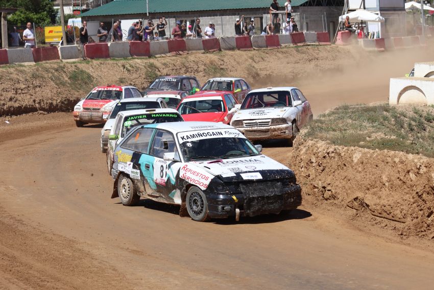 Buen papel de Herrero y Casino en una cita de alto nivel en el Autocross de Esplús