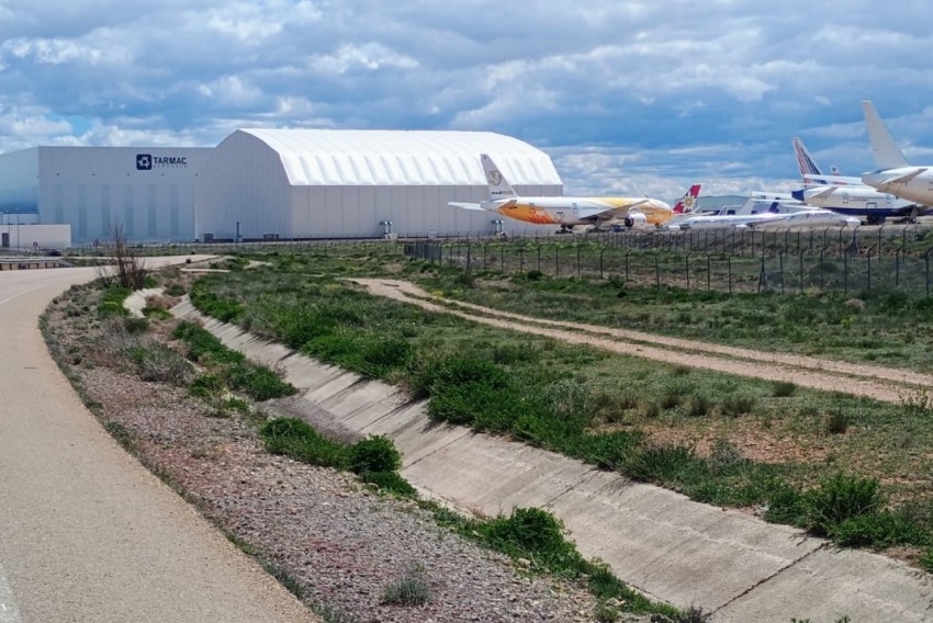 El ITA y el Aeropuerto de Teruel crearán un laboratorio de I+D+i en las instalaciones aeroportuarias
