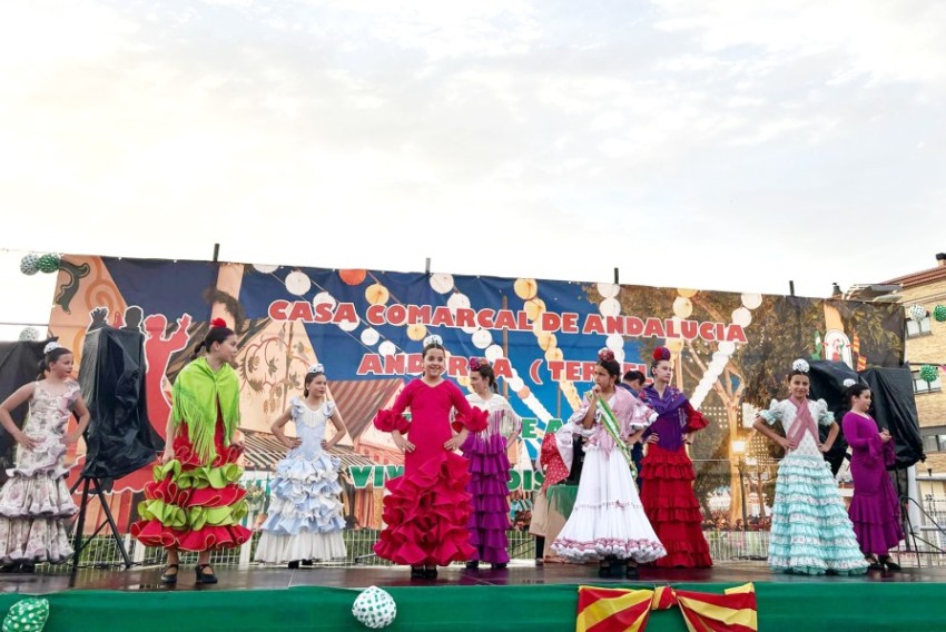 La Feria de Abril  llena Andorra de arte y colorido con toda la esencia del sur