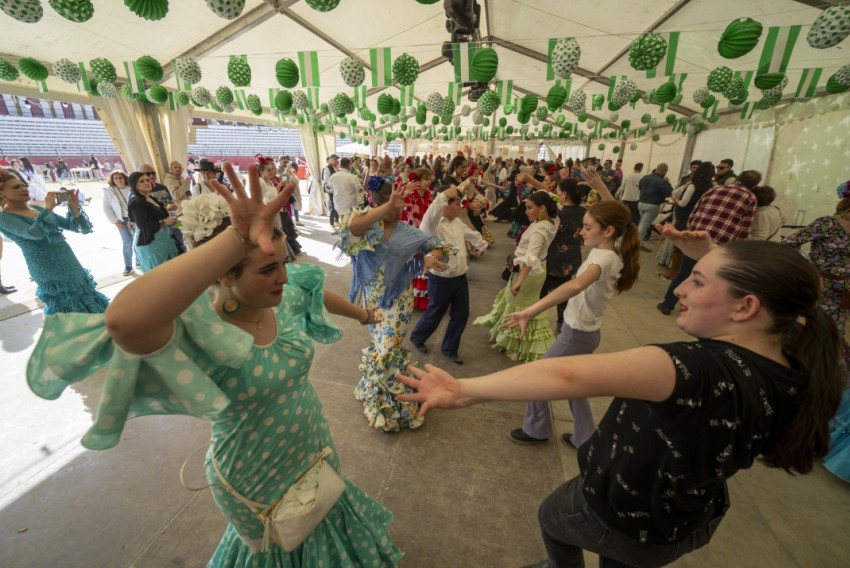 La Casa de Andalucía de Teruel apura las últimas horas antes del cierre de la Feria