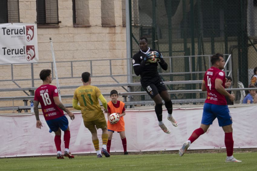 El CD Teruel acaba la liga ganando al Calahorra (1-0) y encara play-off como quinto clasificado