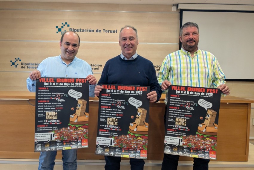 Hamburguesas y música integran la apuesta del nuevo festival de Villel