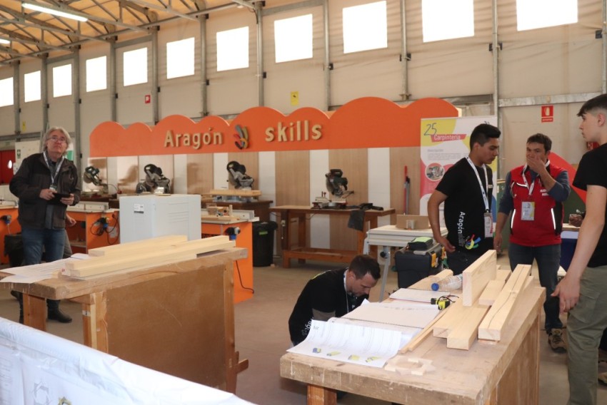 Aragón Skills 2025 arranca con fuerza  y espera la visita de más de mil estudiantes