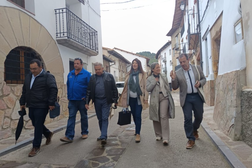La Comisión de Pequeños Municipios y Despoblación de la FAMCP aborda en Linares de Mora los principales desafíos de estos núcleos