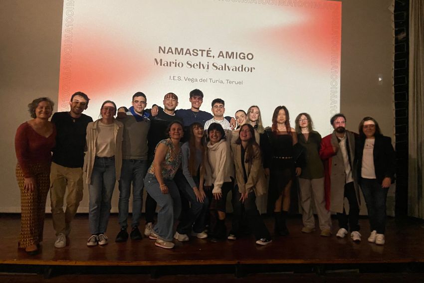 Gran aceptación en la proyección  del cortometraje ‘Namasté, Amigo’