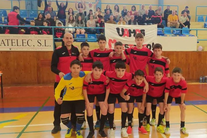Gran papel del FS Maestrazgo infantil en el campeonato aragonés