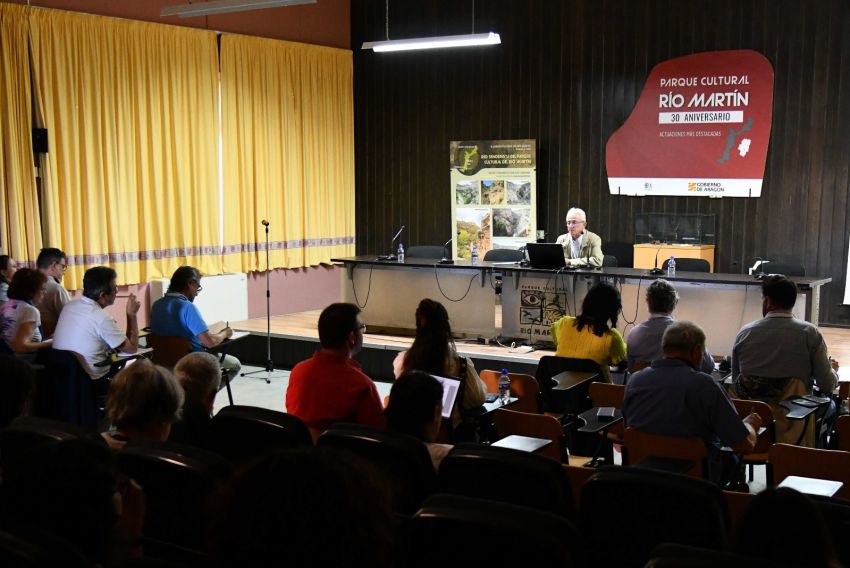 Los actores del patrimonio cultural rural reflexionan en Ariño sobre los retos de futuro