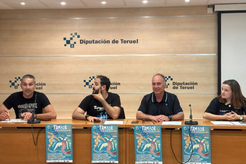 Tamborile reunirá a 14 grupos de cinco países en Mezquita de Jarque