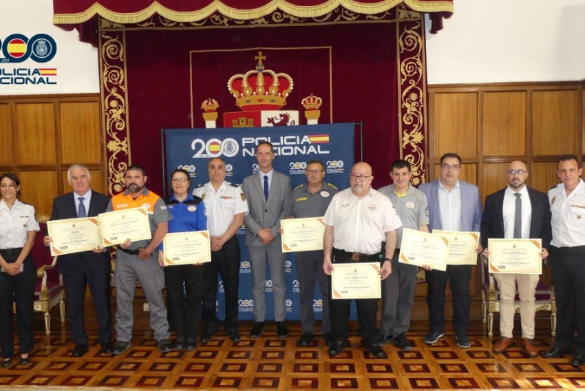 La Policía Nacional reconoce la labor de la seguridad privada en Teruel