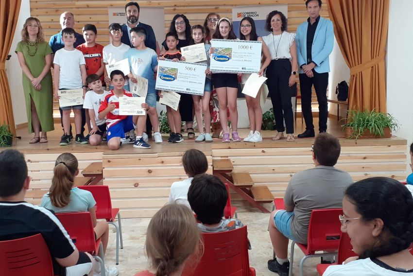El Gobierno de Aragón premia al colegio público de Alcorisa en un concurso de consumo responsable