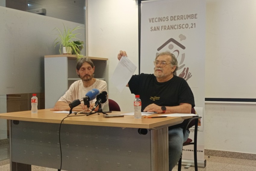 Afectados del derrumbe en Teruel interponen recurso judicial por la inacción del ayuntamiento