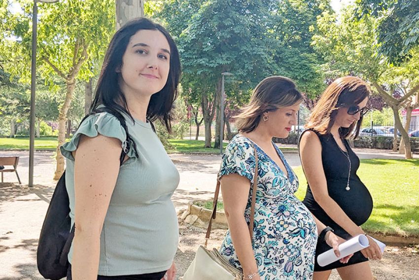 Las futuras madres: “No podemos decirle al niño los días y horas en que debe nacer”
