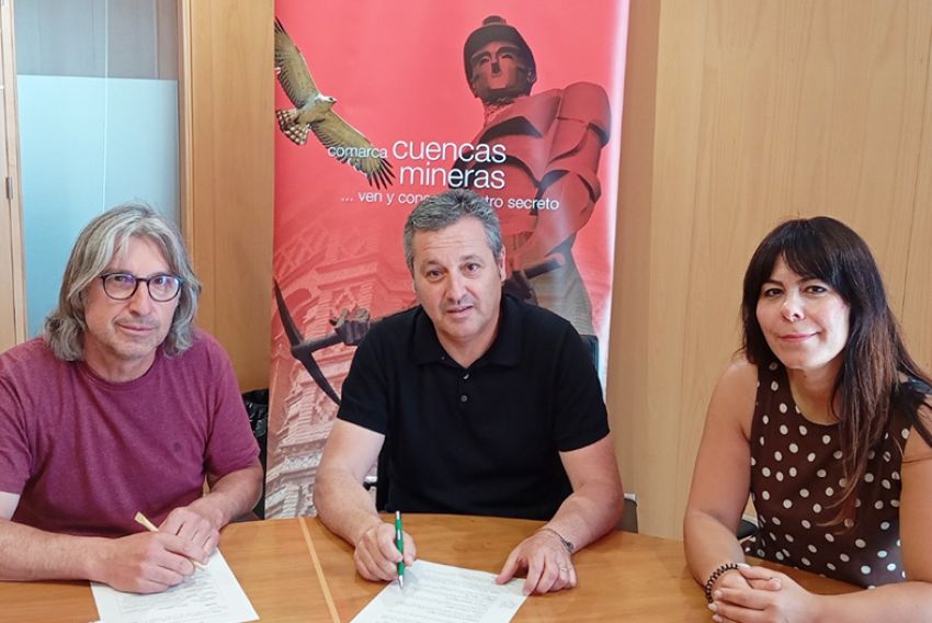 La Comarca Cuencas Mineras renueva su convenio anual de 20.000 euros con Atadi