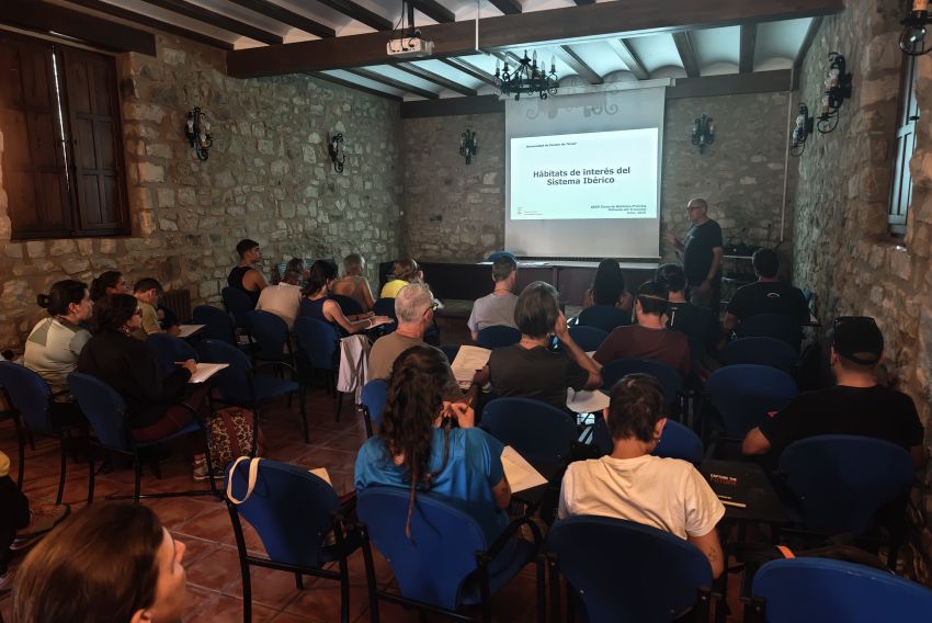 Un curso de la UVT enseña la botánica para saber cómo conservar patrimonio