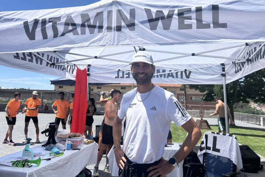 El famoso atleta Sergio Turull corre  en Teruel para su proyecto ´50-50-50´