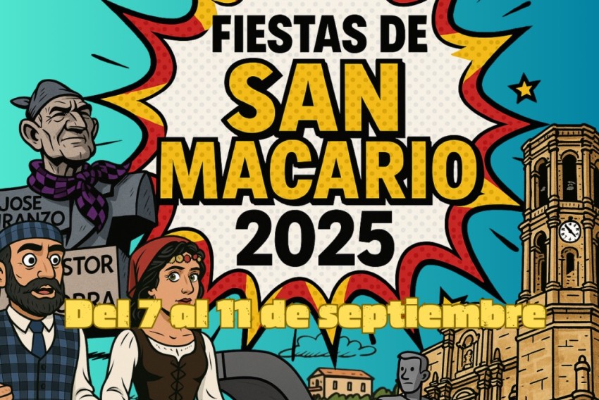 Sergio Blasco firma el cartel de  las fiestas de Andorra de este año