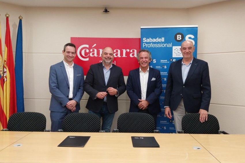 Banco de Sabadell y Cámara de Comercio mantienen su compromiso con las empresas de Teruel para ofrecer  líneas de apoyo