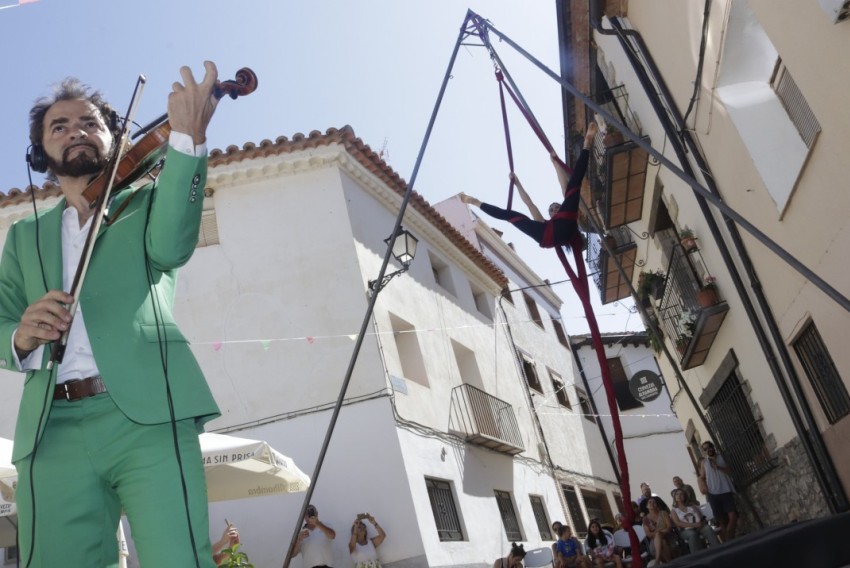 La música incrementa su presencia  en el IV ART Festival de Albentosa