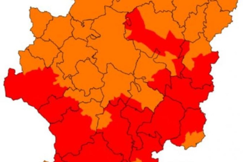 Gran parte de la provincia de Teruel, en alerta roja por peligro de incendios forestales