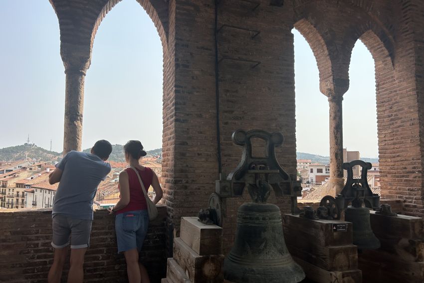 La Torre del Salvador incrementa sus visitas a partir de mediados de agosto y en septiembre