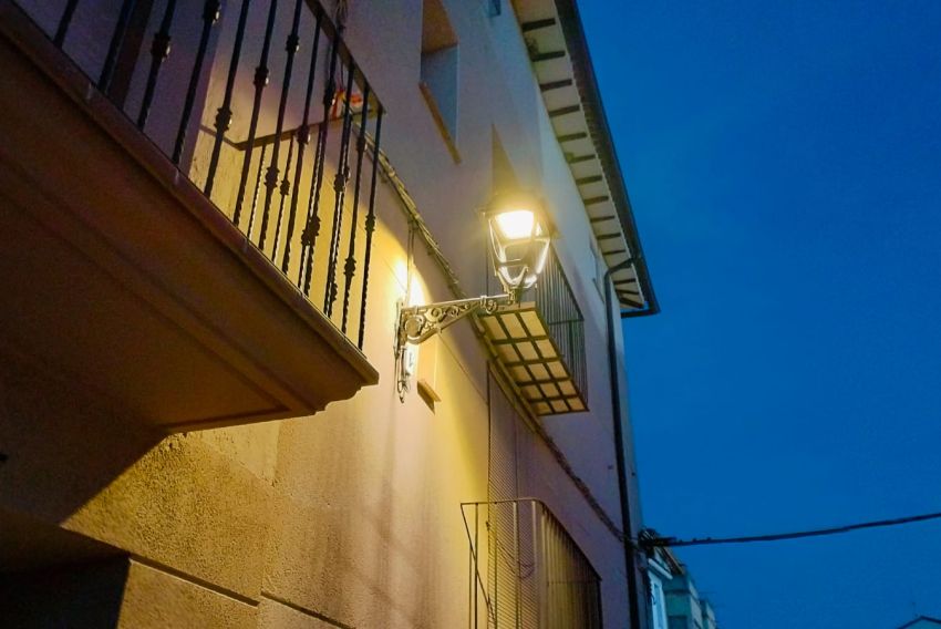 Mas de las Matas renueva  su alumbrado y reduce el consumo más de un 36%