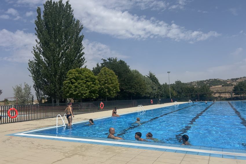 Baja ligeramente el número de bañistas en las piscinas de Teruel respecto al pasado verano